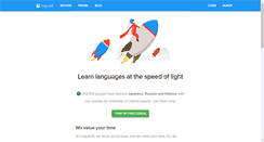 Desktop Screenshot of lingualift.com
